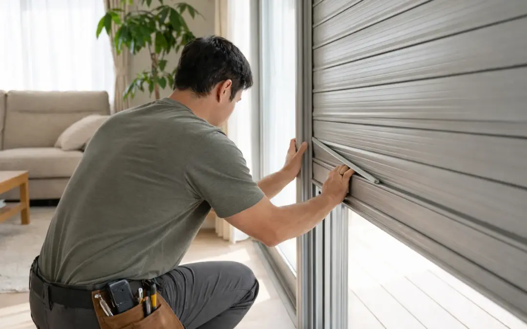 Volet roulant bloqué : causes et solutions dans le 65